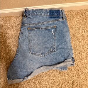 Abercrombie & Fitch Light Blue Jean Shorts